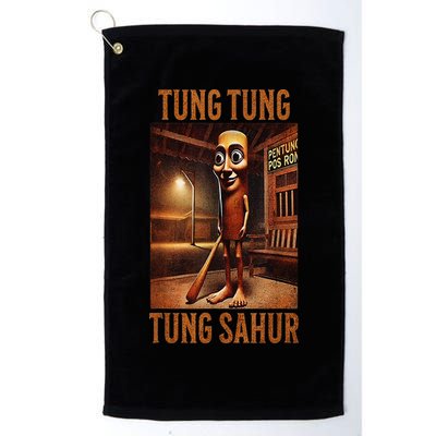 Tung Tung Tung Sahur Italian Brainrot Meme Golf Towel