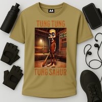 Tung Tung Tung Sahur Italian Brainrot Meme Performance Shirt