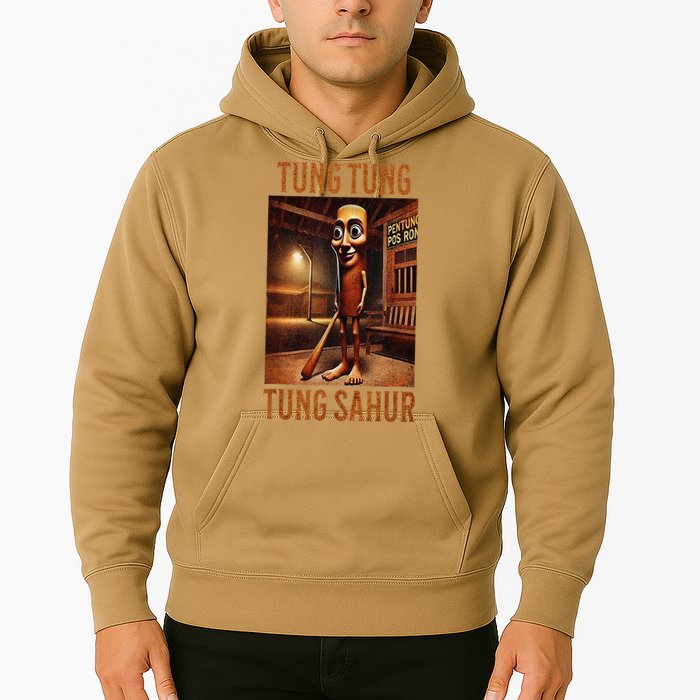 Tung Tung Tung Sahur Italian Brainrot Meme Hoodie