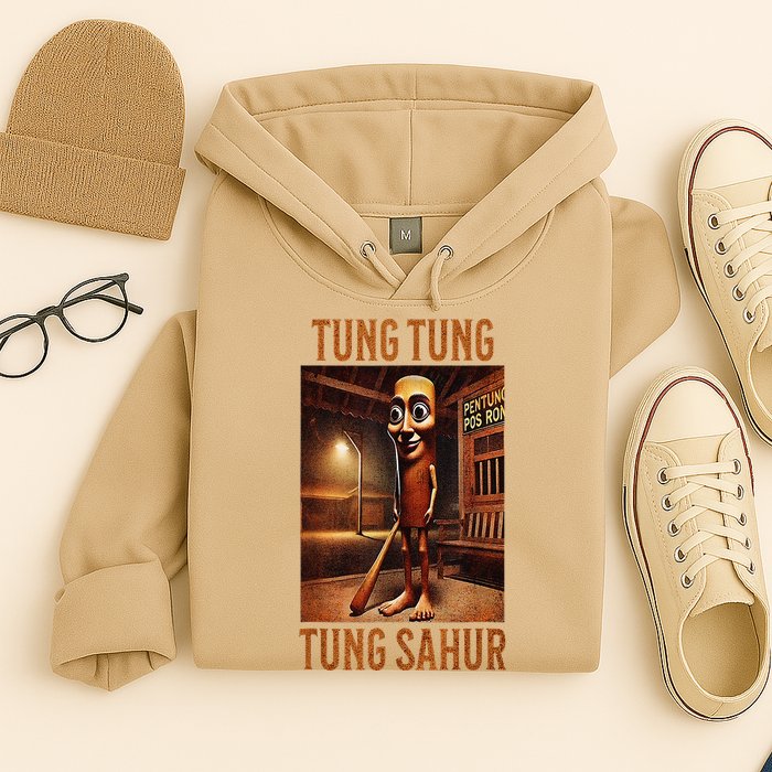 Tung Tung Tung Sahur Italian Brainrot Meme Hoodie