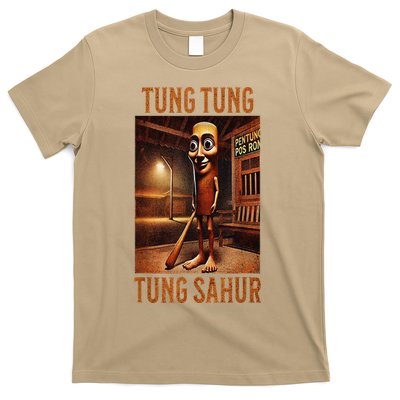 Tung Tung Tung Sahur Italian Brainrot Meme T-Shirt