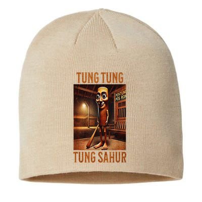 Tung Tung Tung Sahur Italian Brainrot Meme Sustainable Beanie