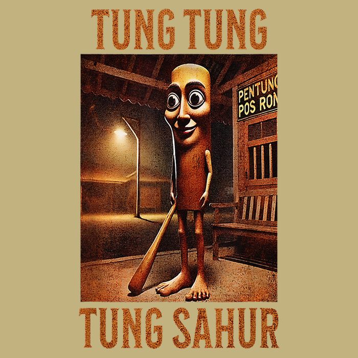 Tung Tung Tung Sahur Italian Brainrot Meme Magnet