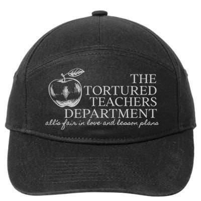 The Tortured Teachers Department Alls Fair In Love 7-Panel Snapback Hat