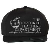 The Tortured Teachers Department Alls Fair In Love Wool Snapback Cap