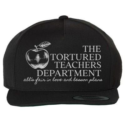 The Tortured Teachers Department Alls Fair In Love Wool Snapback Cap