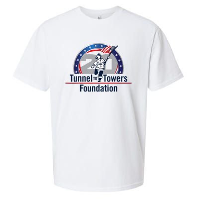 Tunnel To Towers F Oundation American Flag Sueded Cloud Jersey T-Shirt