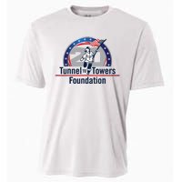 Tunnel To Towers F Oundation American Flag Cooling Performance Crew T-Shirt