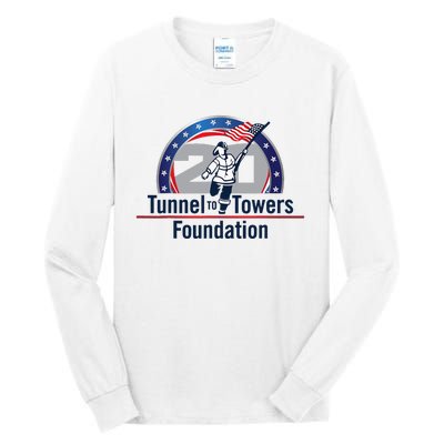 Tunnel To Towers F Oundation American Flag Tall Long Sleeve T-Shirt