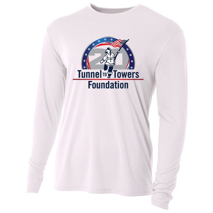 Tunnel To Towers F Oundation American Flag Cooling Performance Long Sleeve Crew