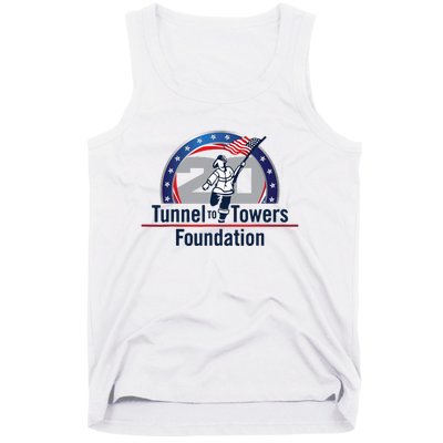 Tunnel To Towers F Oundation American Flag Tank Top