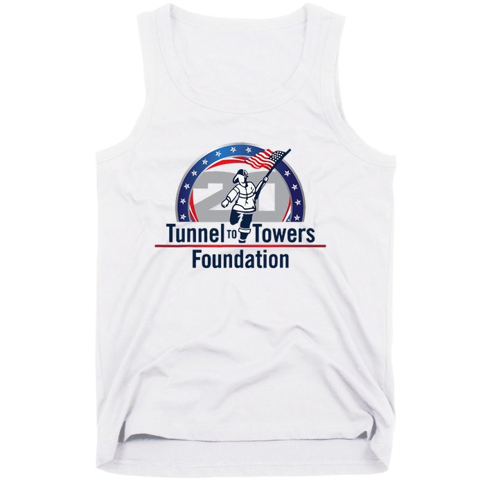 Tunnel To Towers F Oundation American Flag Tank Top