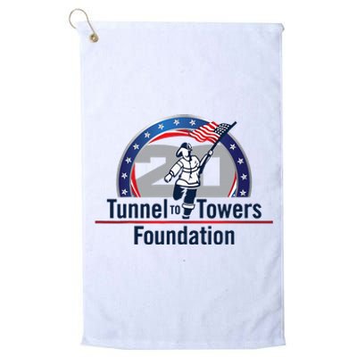 Tunnel To Towers F Oundation American Flag Platinum Collection Golf Towel