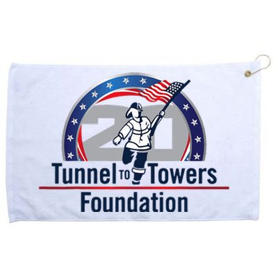 Tunnel To Towers F Oundation American Flag Grommeted Golf Towel