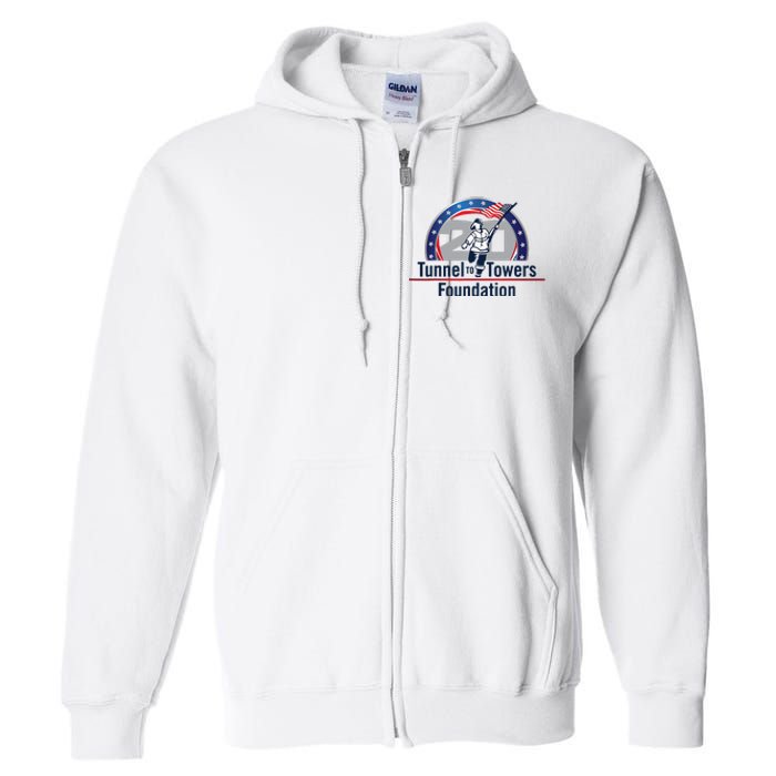 Tunnel To Towers F Oundation American Flag Full Zip Hoodie