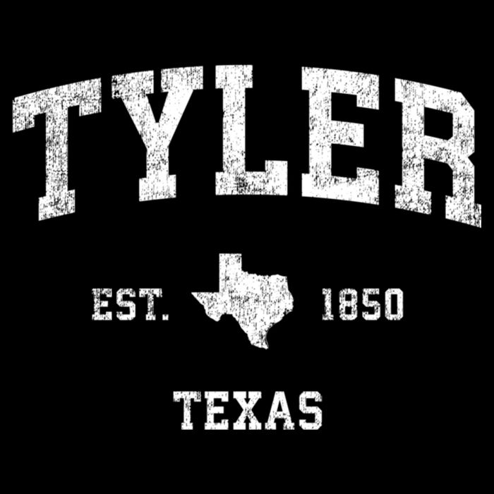 Tyler Texas Tx Vintage Established Sports Design Baby Bodysuit