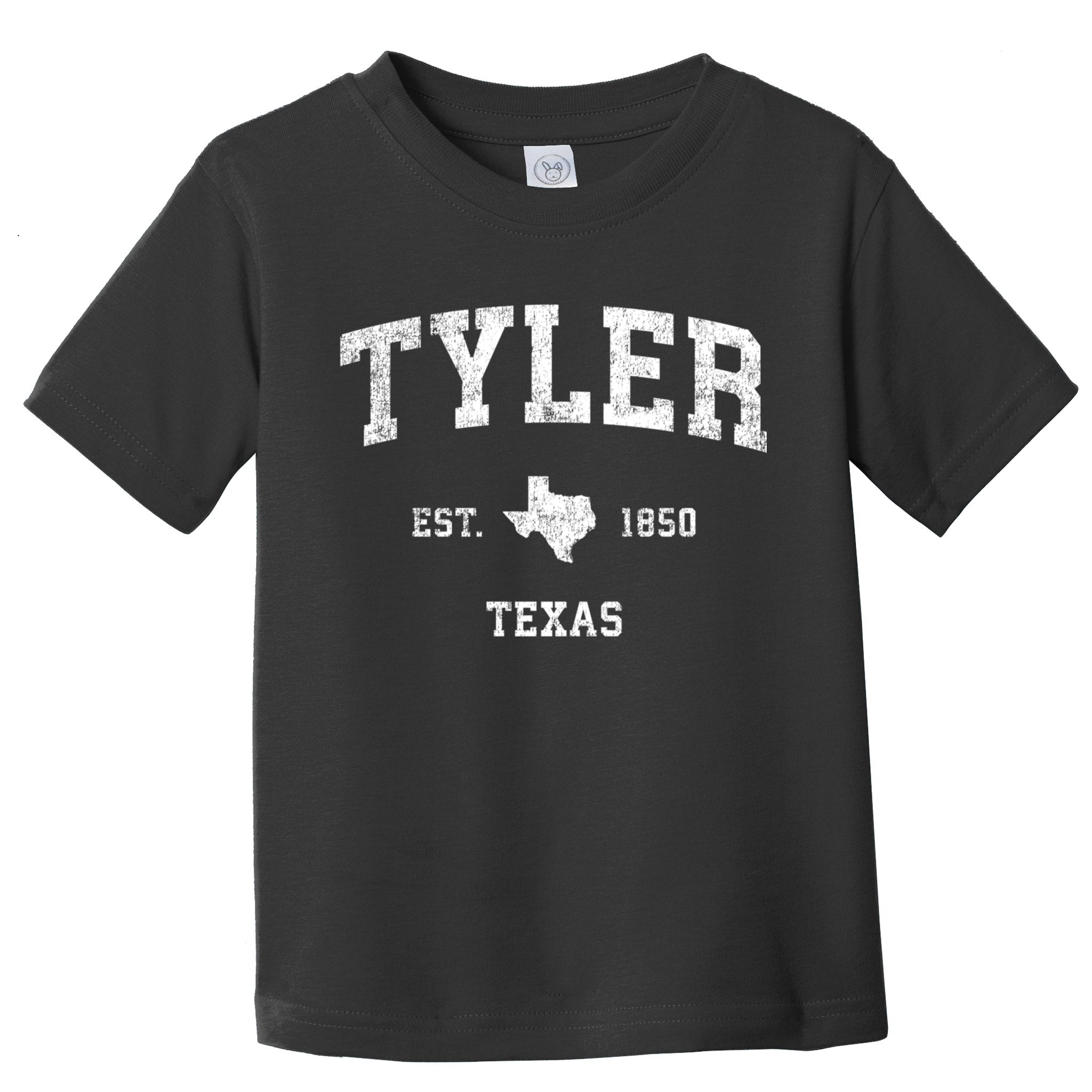 Tyler Texas Tx Vintage Established Sports Design Toddler T-Shirt