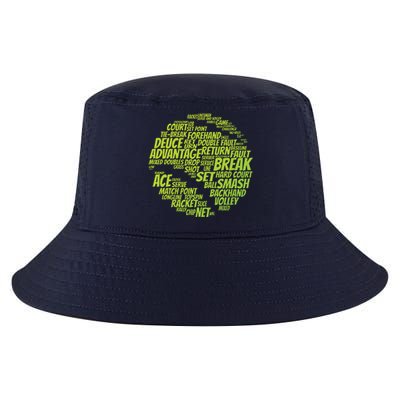 Tennis Terms Tennis Player Playing Tennis Ball Cool Comfort Performance Bucket Hat