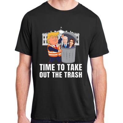 Time To Take Out The Trash Adult ChromaSoft Performance T-Shirt