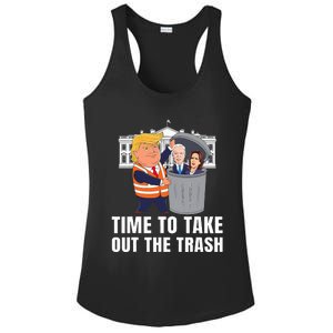 Time To Take Out The Trash Ladies PosiCharge Competitor Racerback Tank