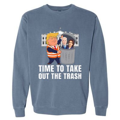 Time To Take Out The Trash Garment-Dyed Sweatshirt