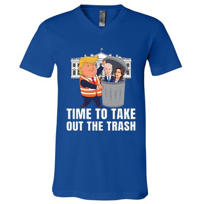 Time To Take Out The Trash V-Neck T-Shirt