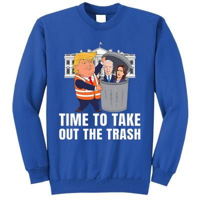 Time To Take Out The Trash Tall Sweatshirt