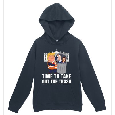 Time To Take Out The Trash Urban Pullover Hoodie