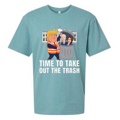 Time To Take Out The Trash Sueded Cloud Jersey T-Shirt