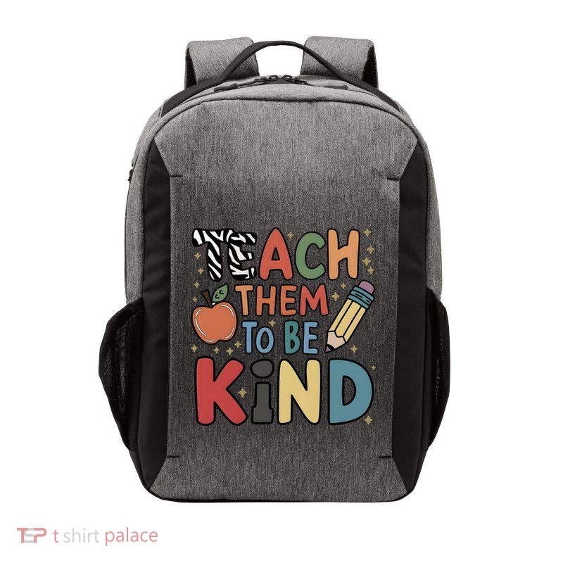 Teach Them To Be Kind Vector Backpack