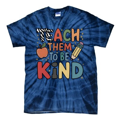 Teach Them To Be Kind Tie-Dye T-Shirt