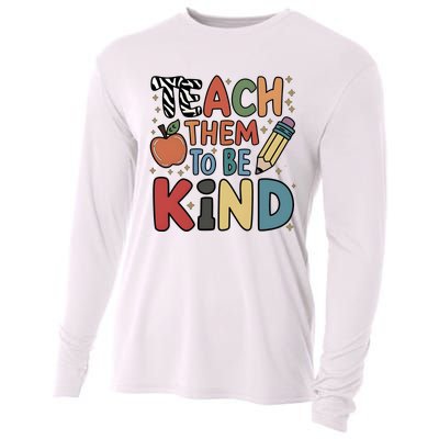 Teach Them To Be Kind Cooling Performance Long Sleeve Crew