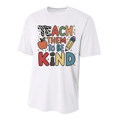 Teach Them To Be Kind Performance Sprint T-Shirt