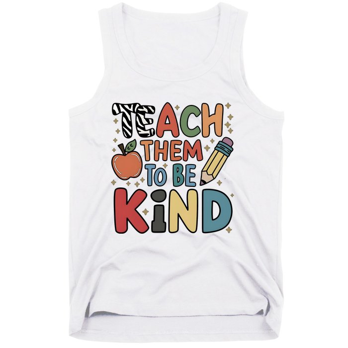 Teach Them To Be Kind Tank Top