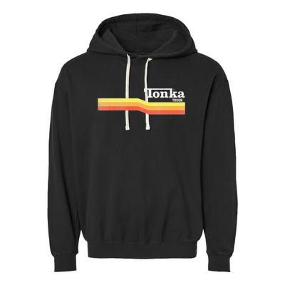 Tonka Tonka Tough Stripe Logo Garment-Dyed Fleece Hoodie