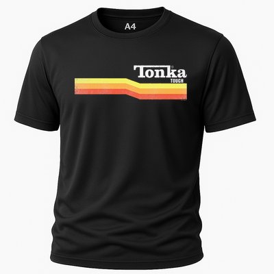 Tonka Tonka Tough Stripe Logo Cooling Performance Crew T-Shirt