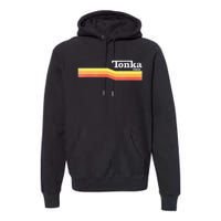 Tonka Tonka Tough Stripe Logo Premium Hoodie