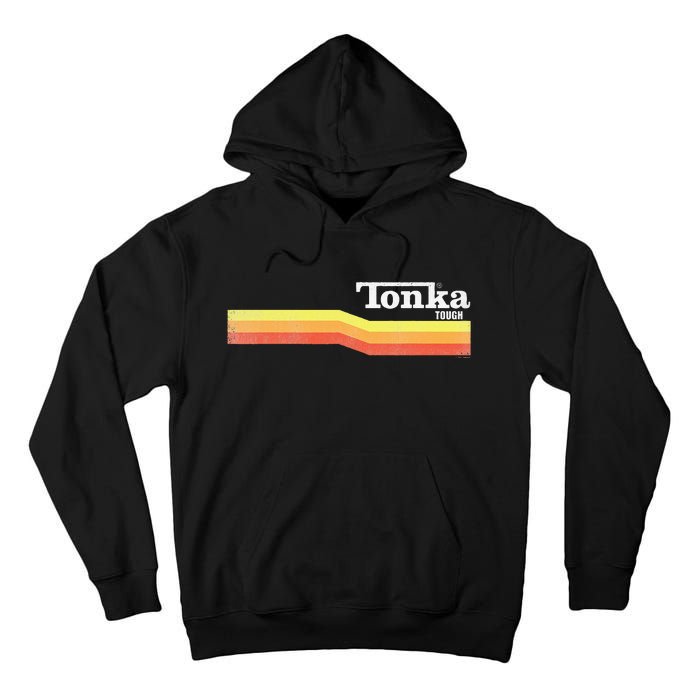 Tonka Tonka Tough Stripe Logo Tall Hoodie