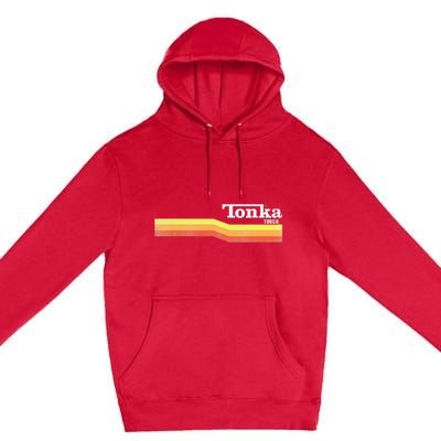 Tonka Tonka Tough Stripe Logo Premium Pullover Hoodie