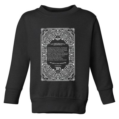 Ttpd Tortured Taylor Lover Toddler Sweatshirt