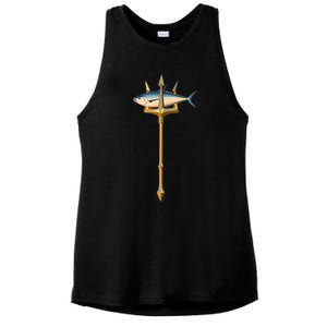 The Trident Tuna Ladies PosiCharge Tri-Blend Wicking Tank