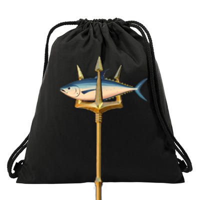 The Trident Tuna Drawstring Bag