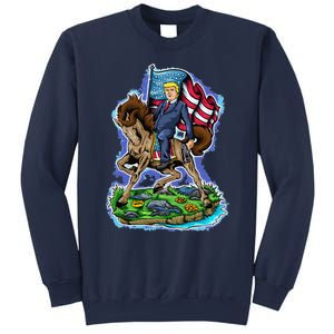 Trump To The Rescue 2024 4547 President Trump Sweatshirt