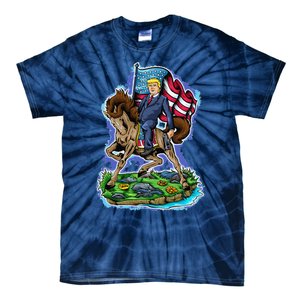 Trump To The Rescue 2024 4547 President Trump Tie-Dye T-Shirt