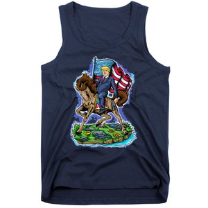 Trump To The Rescue 2024 4547 President Trump Tank Top