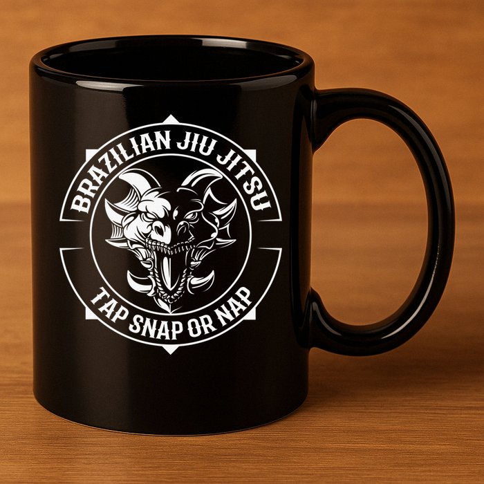 Taekwondo TKD Tae Kwon Do Dragon Art Martial Arts Grap 11oz C Handle Ceramic Mug