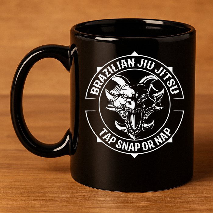 Taekwondo TKD Tae Kwon Do Dragon Art Martial Arts Grap 11oz C Handle Ceramic Mug
