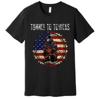 Tunnel To Towers America Flag Inserts Premium T-Shirt