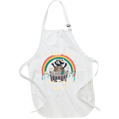 TRASH TALKER Trash Can Not Trash Cant Full-Length Apron With Pockets