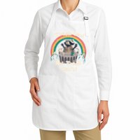 TRASH TALKER Trash Can Not Trash Cant Full-Length Apron With Pockets